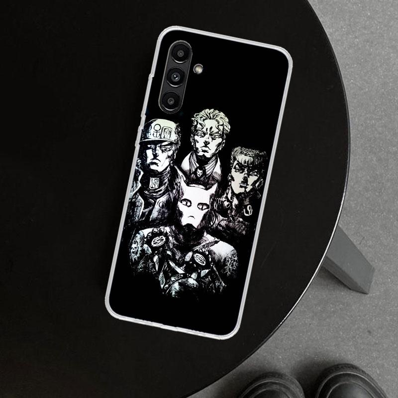 JoJo Kira Yoshikage Killer Queen Phone Case Cover for Samsung Galaxy A17 A16 A26 A36 A56 A57 A37 A15 A25 A35 A55 A14 A24 A34 A54