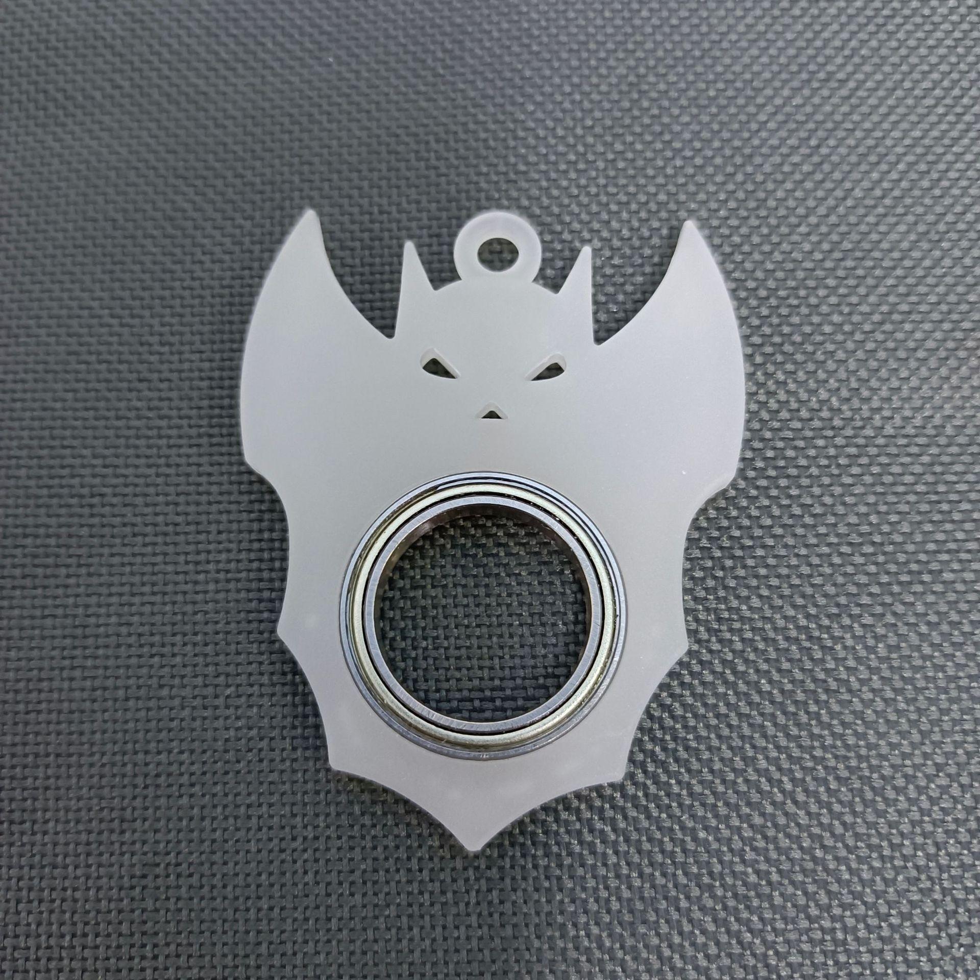 

Креативний брелок Spinner Тривога Полегшення стресу Непосидні іграшки Обертаються сріблясті брелоки Позбавте від нудьги Барвисті подарунки для вечірок