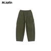 M.Latin Kids' Multi-Pocket Cargo Long Pants