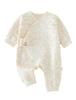 HAYAHARU Baby Clothes, Newborn Clothes, Long Sleeve Romper, Baby Clothes, Coverall, Pajamas, Open Front, Cute, Easy To Change, Baby Prep, Baby Gift, 1