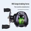 High-Speed Metal Fishing Reel 7.2:1 Ratio, Water Drop Wheel Lure for Sea Fishing