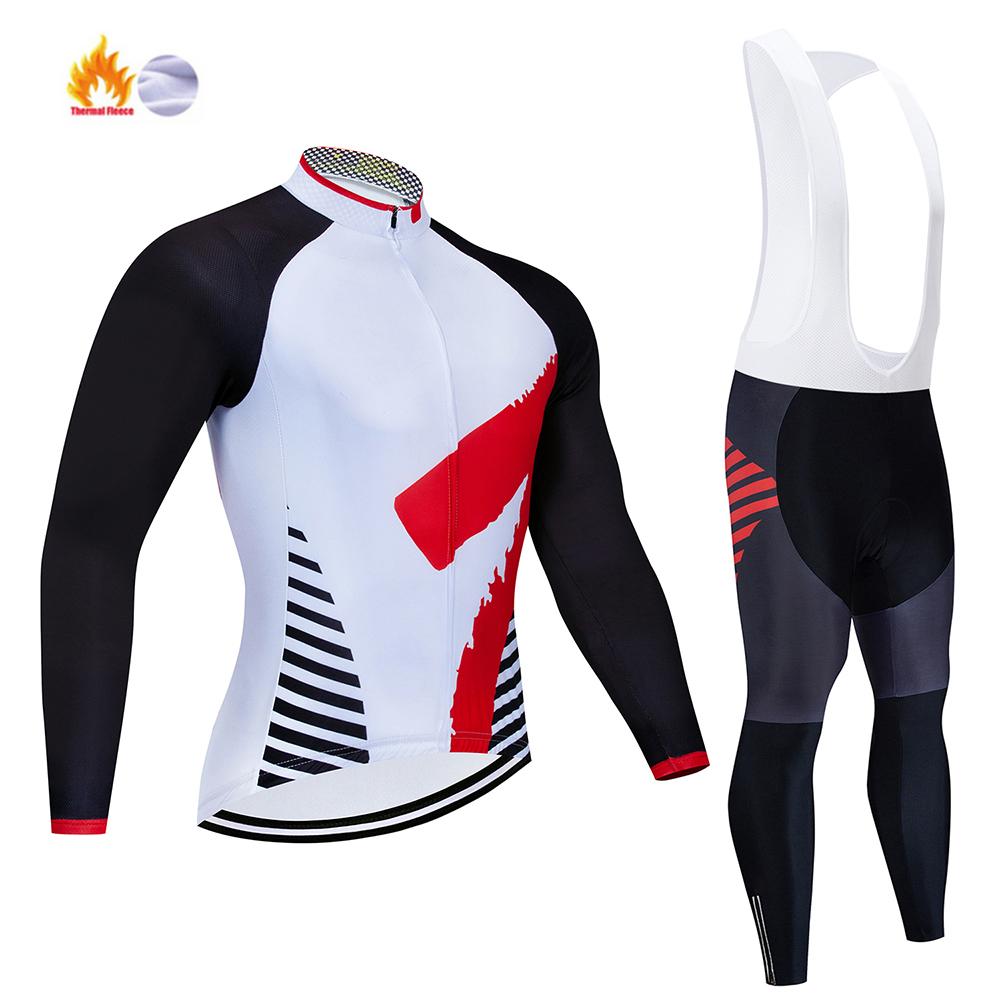 2026 Winter New Cycling Jerseys Set MTB Bike Clothes Maillot Ropa Ciclismo Invierno Bicycle Thermal Fleece Cycling Clothing