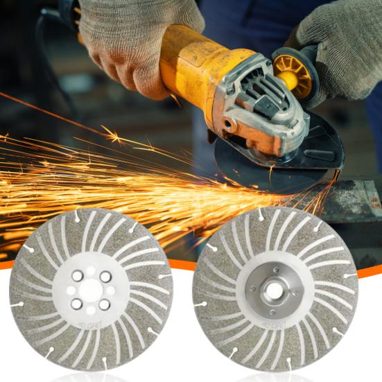 Yousheng 1 Set Grinding Wheel Heavy Duty Carbon Steel 4 1/2 Inch Angle Grinder Cutting Disc Professional Cutoff Wheel Replacement Angle Grinder