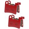 High Copper Brake Pads Metal 2pairs Electric Bicycle