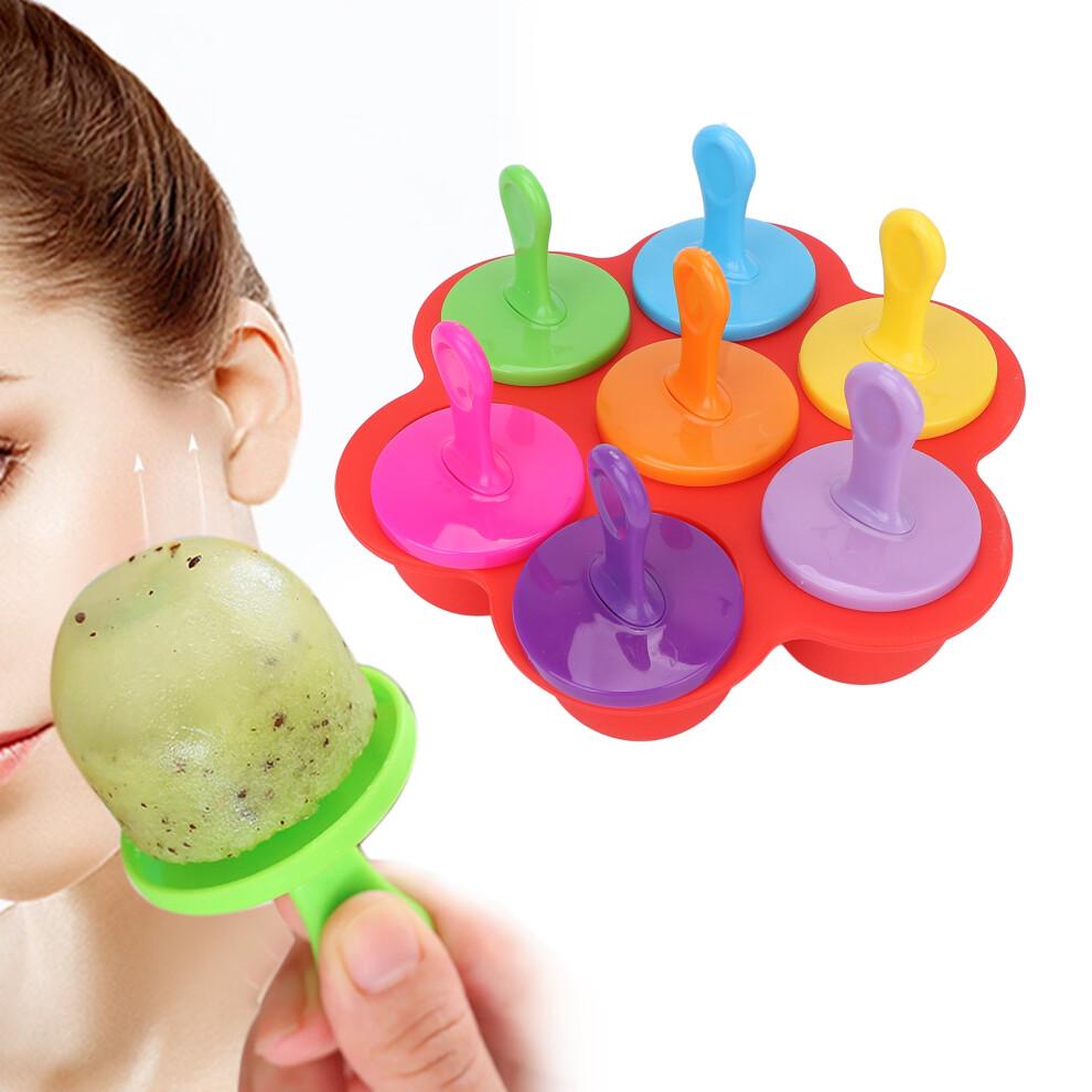Reusable Silicone Ice Tray Massage Ice Cube Mold Facial Beauty Ice Roller Skin Care Tools