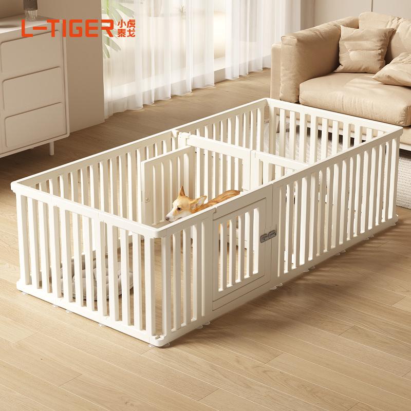 Indoor Dog Safety Barrier - Pet Fence & Anti-Escape Cage for Small Dogs