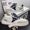 Herrenschuhe neu 2025 Sommer Freizeit Sport Koreanische Version Trend vielseitig Nische weiche Sohle Herren Low-Top Board Schuhe