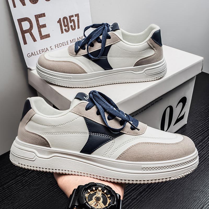 Herrenschuhe neu 2025 Sommer Freizeit Sport Koreanische Version Trend vielseitig Nische weiche Sohle Herren Low-Top Board Schuhe