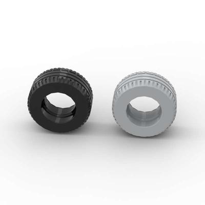 MOC 1PCS 58090 Tire 30.4x14 Solid Building Blocks Kit High-Tech Wheel Bricks Particle DO-IT-YOURSELF Toys Children Birthday Kid Gifts