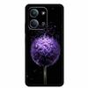 Case For Xiaomi Redmi 15C 5G European Colorful Flower Black Soft Silicone TPU Phone Case For Redmi 15C 4G Shell ProtectionBumper