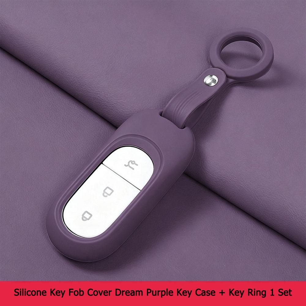 For Leapmotor B10/B01/B03X/B05 Car Card Key case Protective Shell Silicone/ABS Fully Transparent Full Package Car Accessories
