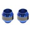 2Pcs Aluminum Alloy Motorcycle Crash Protector Scooter Wheel Front Fork Frame Falling Protection Pads Sliders Moto Exterior
