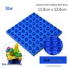 Double-Sided 8x8 Large Particles Baseplate, 64 Holes, Compatible with LEGO Universal Building Blocks