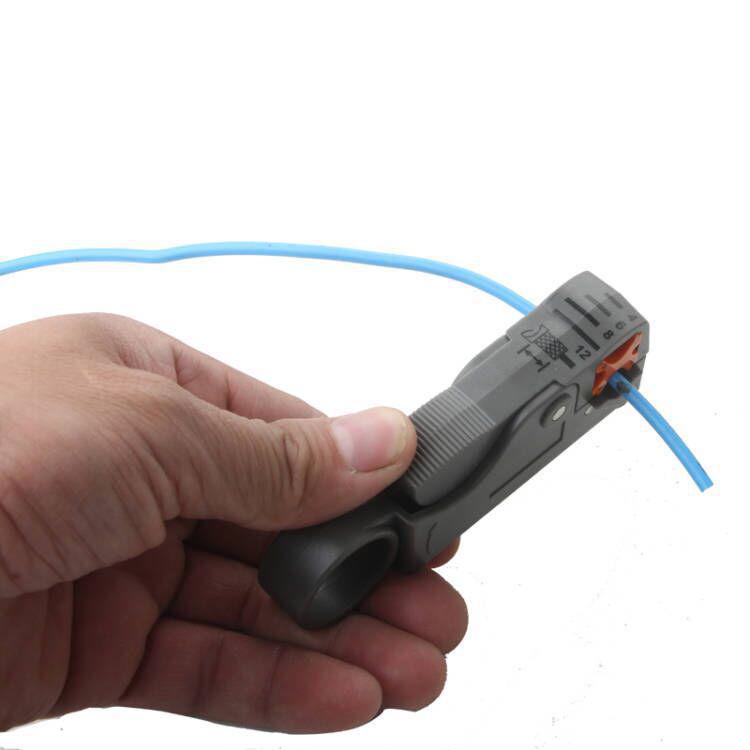 Multifunctional Coaxial and Network Cable Stripper for Electricians