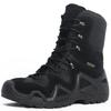 Fashion Mens Combat Tactical Boots WaterProof Outdoor Hiking Ankle Work Boots Climbing Botas Tacticas Intervention Safety Shoes