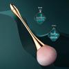 Compact Fluffy Blush & Powder Brush for Makeup and Nail Art