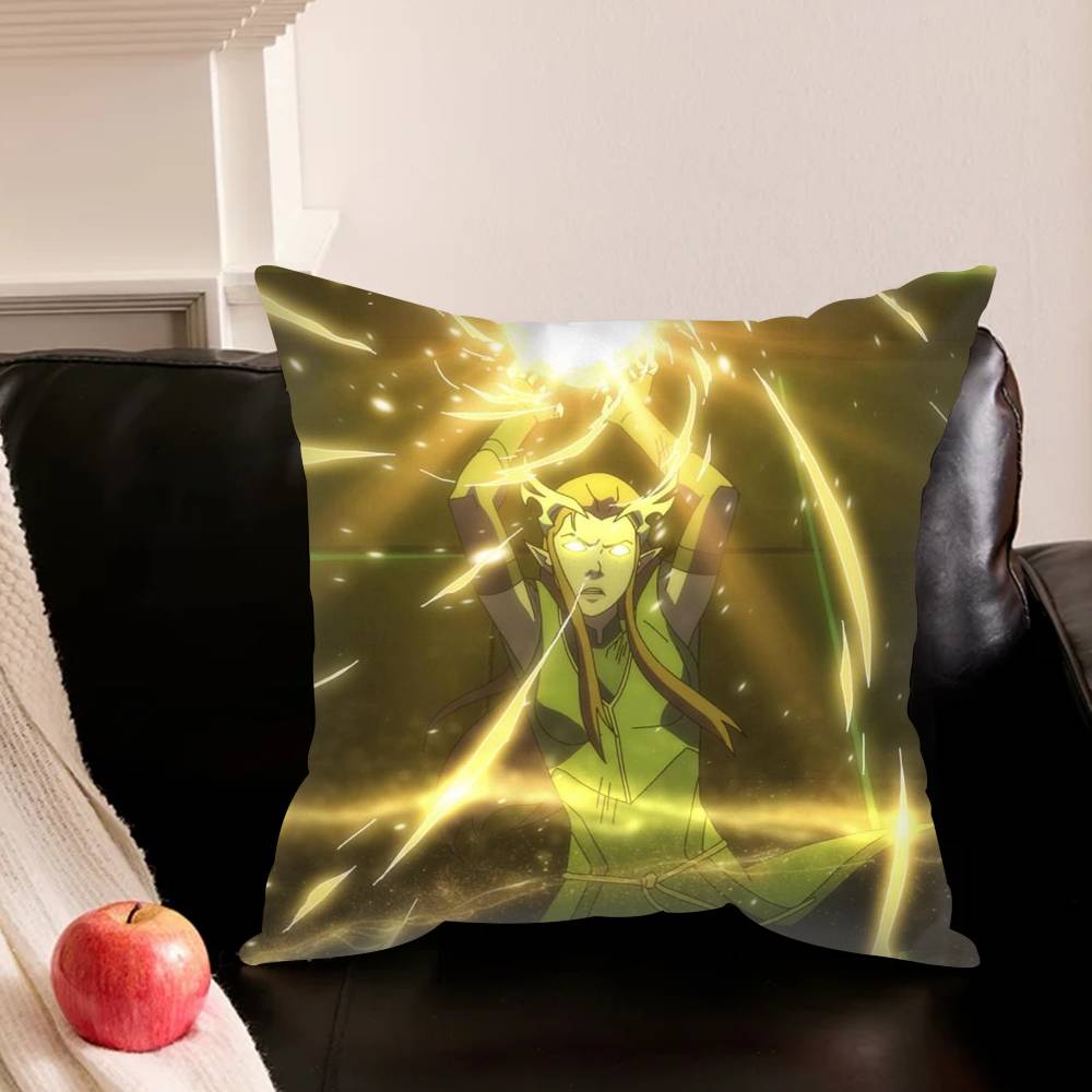 T-The Legend Of Vox Machina Various Sizes Square Pillowcase For Car Home Bedchamber Decor