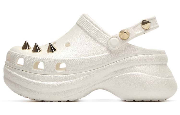Crocs Outdoor Beach Sports Slippers White Women s 206783-100 33-34