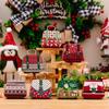 Haobei Christmas Tinplate Handbag Candy Box for Children - Small Cookie Gift Box