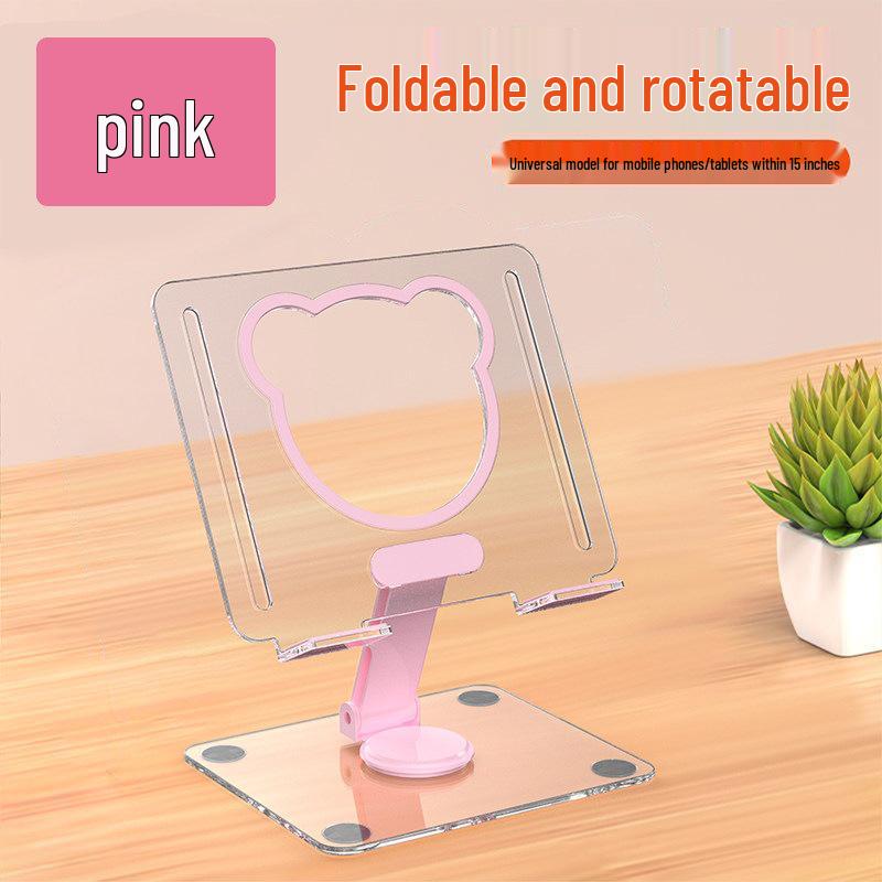 All-Metal 360° Rotating Phone & Tablet Stand for Desktop Streaming