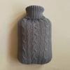 1pc Gray Hot Water Bottle Cover - Cozy Winter Warmth, Durable Polyester, No Electricity Needed, Perfect for Home&Office Use