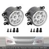 Pair LED Daytime Running Fog Lights For Ford Focus Fiesta C-Max 84501AJ00A