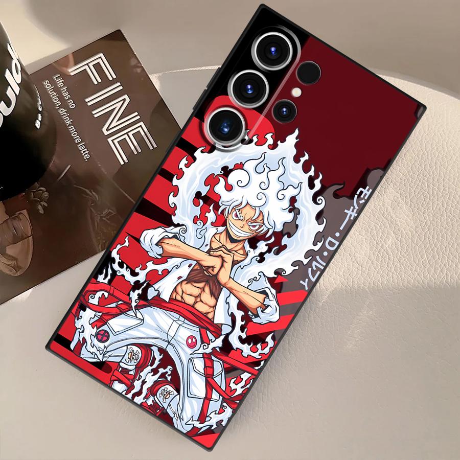 Ones Pieces Luffy Case for Samsung Galaxy S9 S25 Ultra S23 FE S20 S22 S24 Plus S21 Funda Phone Cover