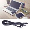 DC5525 to DC5521 Power Cable 5.5mmx2.1mm /5.5mmx2.5mm Male to Male Cord Line for Security Cameras Sound Equipment