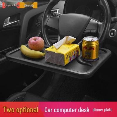 Tragbarer Auto-Laptop-Schreibtisch & Lenkradtisch: Multifunktionaler Ess- und Tablet-Ständer für das Auto