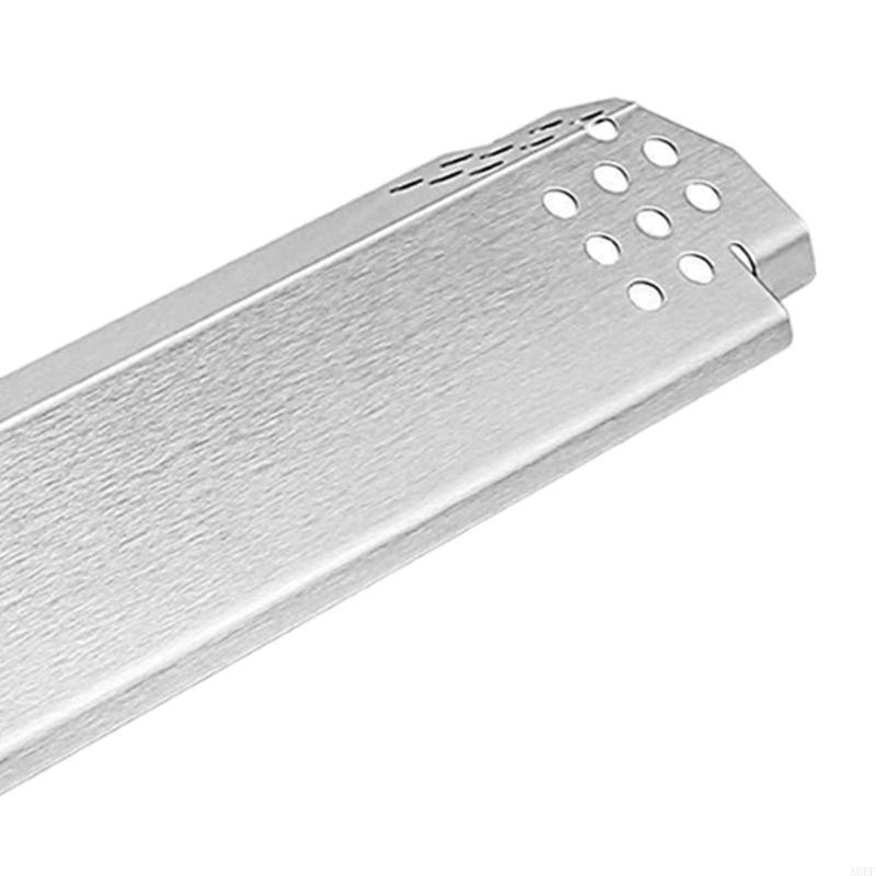 Edelstahl Eisen Hitzetent Brenner Abdeckung für Grills Einfach zu Installieren Hitzediffusorplatte Outdoor Kochzubehör A0KF
