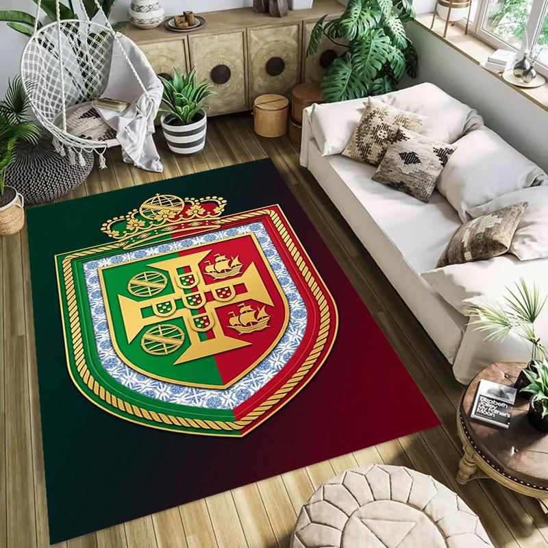 Portuguese Heritage Emblem carpet Suitable for all seasons Home Decor Christmas gifts Room Art