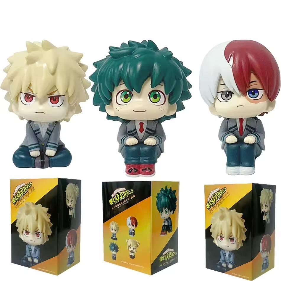 LookUp My Hero Academia Midoriya Izuku Anime Figure Boku no Hero Academia Bakugo Katsuki/Todoroki So Action Figure Toys Gifts