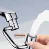Zinc Zinc Alloy Faucet Extender Silver Faucet Nozzle Adapter Practical Faucet Sprayer Head  Bathroom
