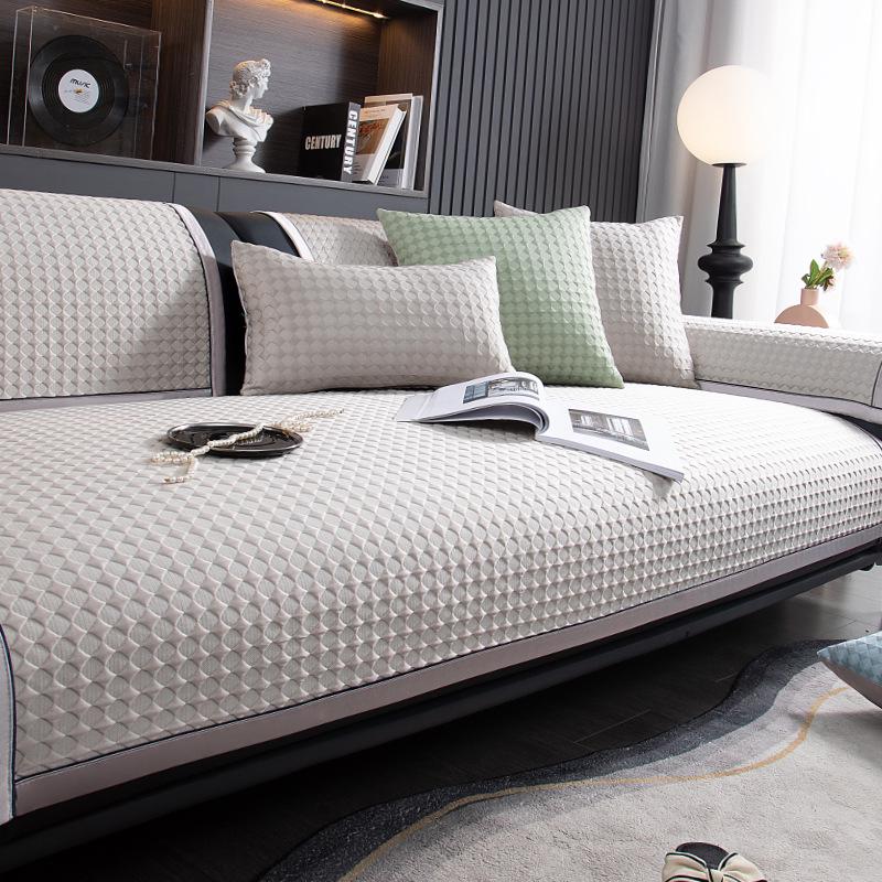 

2025 Подушка для дивана из ледяного шелка и ротанга с эффектом прохлады – Нескользящая, Летний стиль 30x50cm Pillowcase