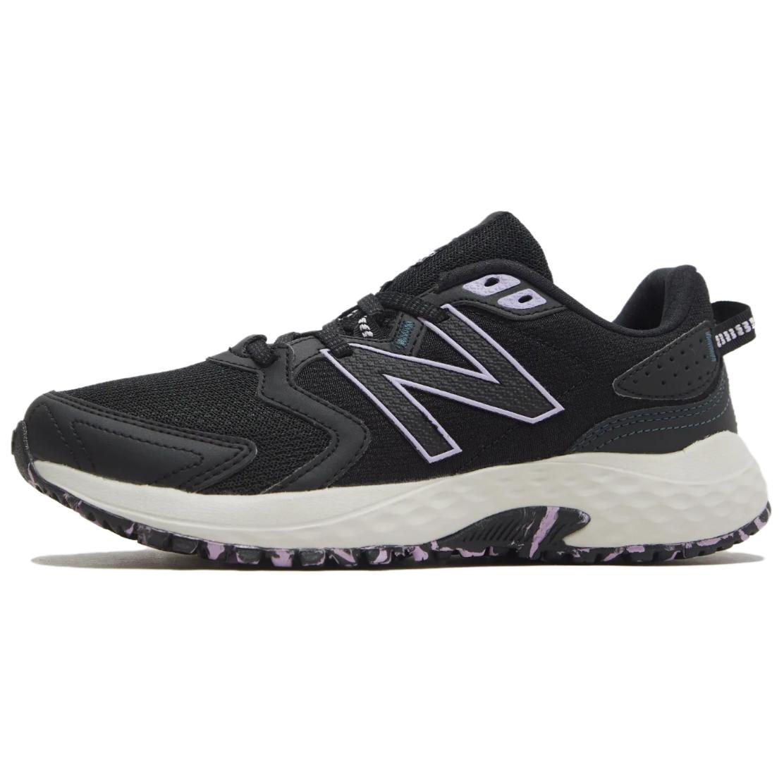 

New Balance Nb 410 Comfortable Durable Breathable Low Top Running Shoes Women sneaker Black Purple WT410TG7 37