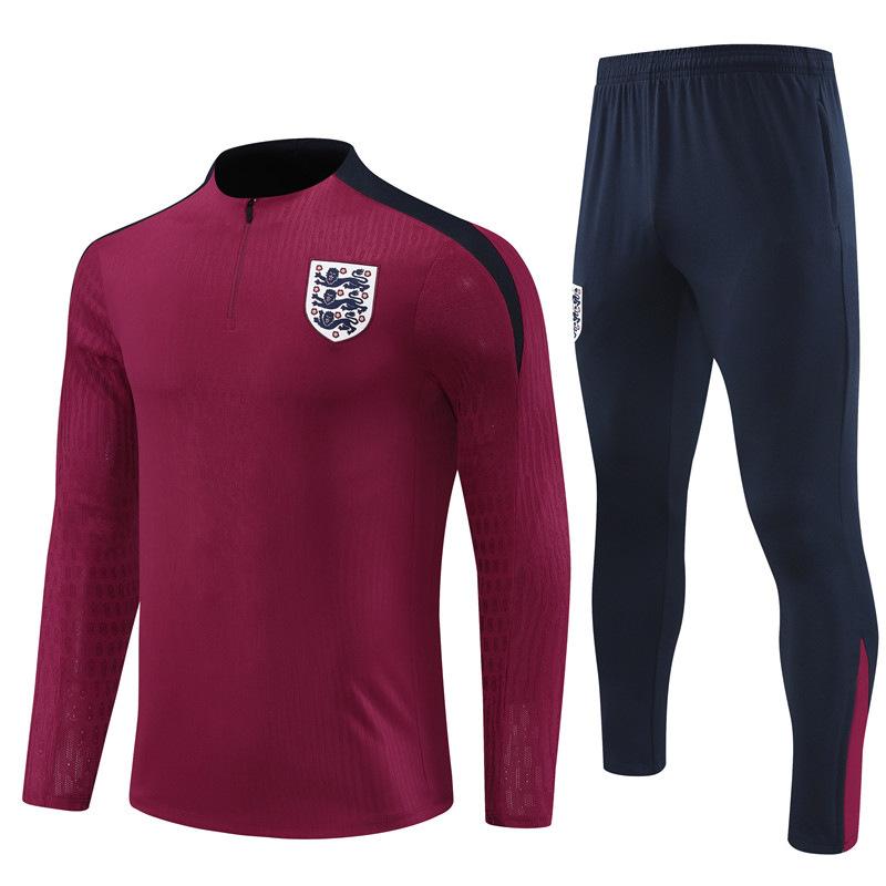 European Championship jerseys: Spain, England, France, Brazil, half-pull training kits, long-sleeve football jerseys, player edition