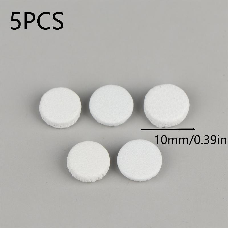 5 Pieces Leather Clarinet Pads - Sheepskin Woodwind Accessories Various Sizes - Music Instrument Parts