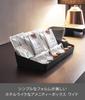 Yamazaki Amenity Tower W30 X X Tower 4228 Box, Wide, Black, Approx. D13.5 H5,