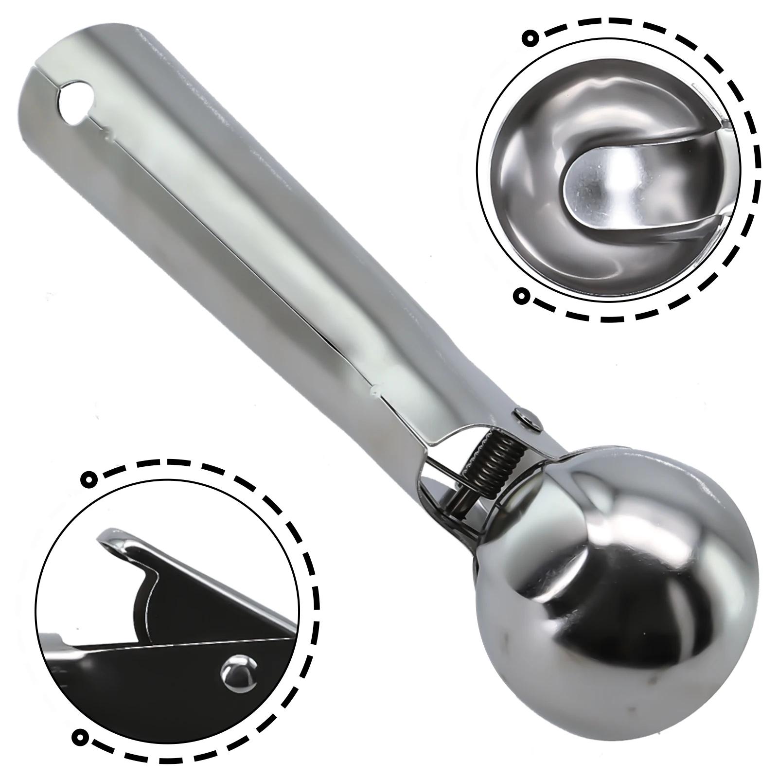 

Kitchen Tools Ice Cream Scoop Ball Scoop Dual-Purpose Ice Cream Ball Scoop Ice Cream Fruit Spoon Perfectly Round Shape China Mainland