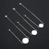 5 Stück Edelstahl Cabochon Armband Basis Passend für 12-20mm Runde Leere Fassung für Schmuckherstellung DIY Armbänder Zubehör