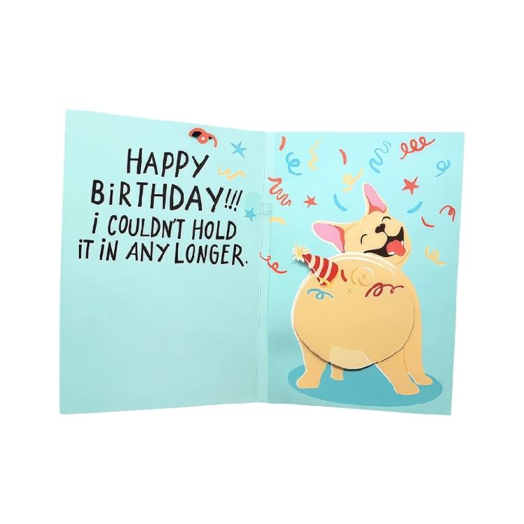 

Handmade Bulldog Greeting Card for Men Women Kids Invitation Card For Parties Holidays And Heartfelted Wishes 1