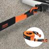 Polyester Heavy Duty Tow Strap Recovery Kit 3" X 30 Ft (MBS-36,000 Lbs) Winch Strap, Triple Reinforced Loop, Snatch Strap + 2" Shackle Hitch Receiver