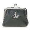 Vivienne Westwood Vivienne Westwood Damen Grau Leder Mini Rahmen Münzbeutel 52010004 L001j M410