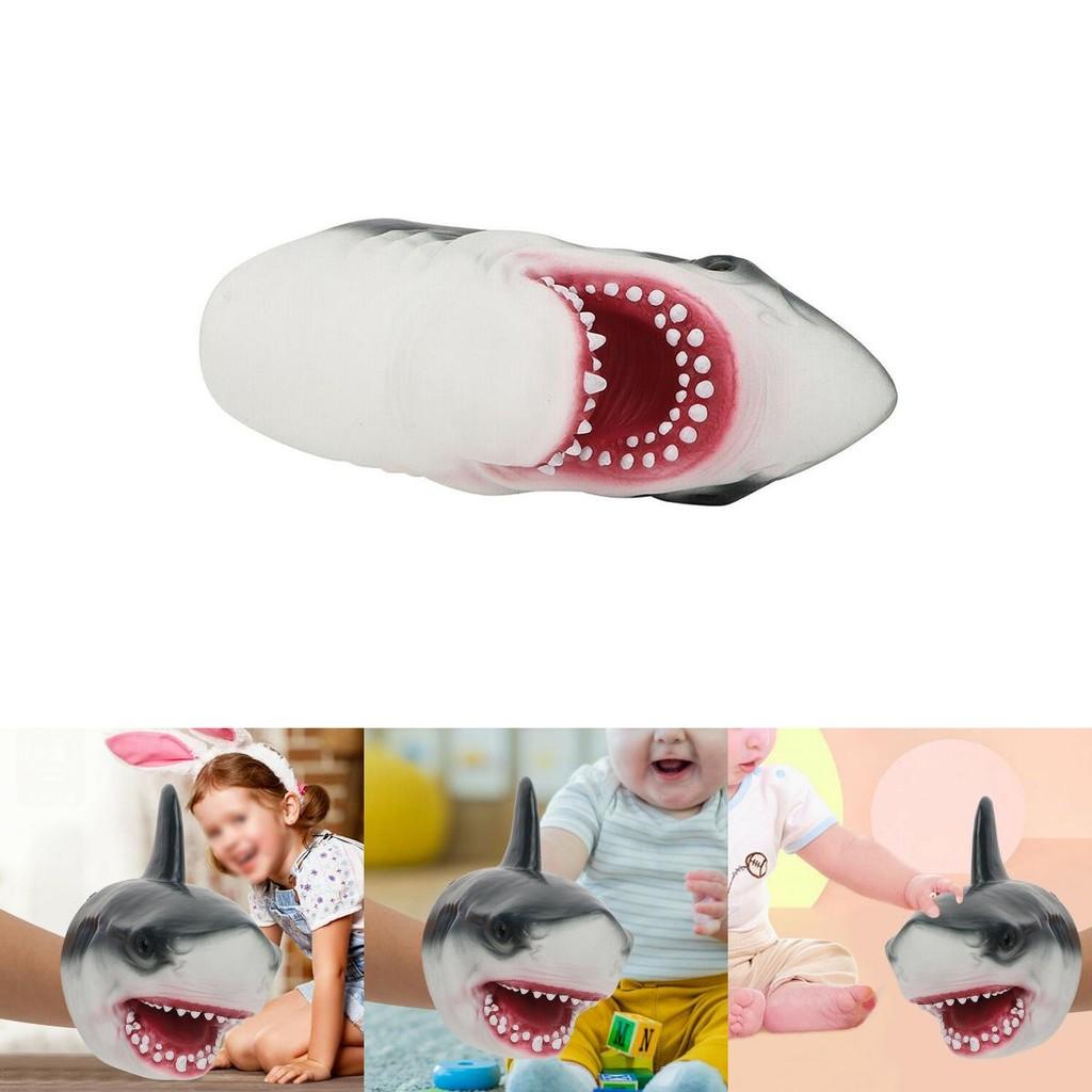 Premium Shark Head Hand Puppet Plush Toy For Kids Safe And Educational Fun