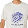 Asics Fujitrail Quick-Dry Knitted Mount Fuji Pattern Running T-Shirt Men Tops 2011D527-100