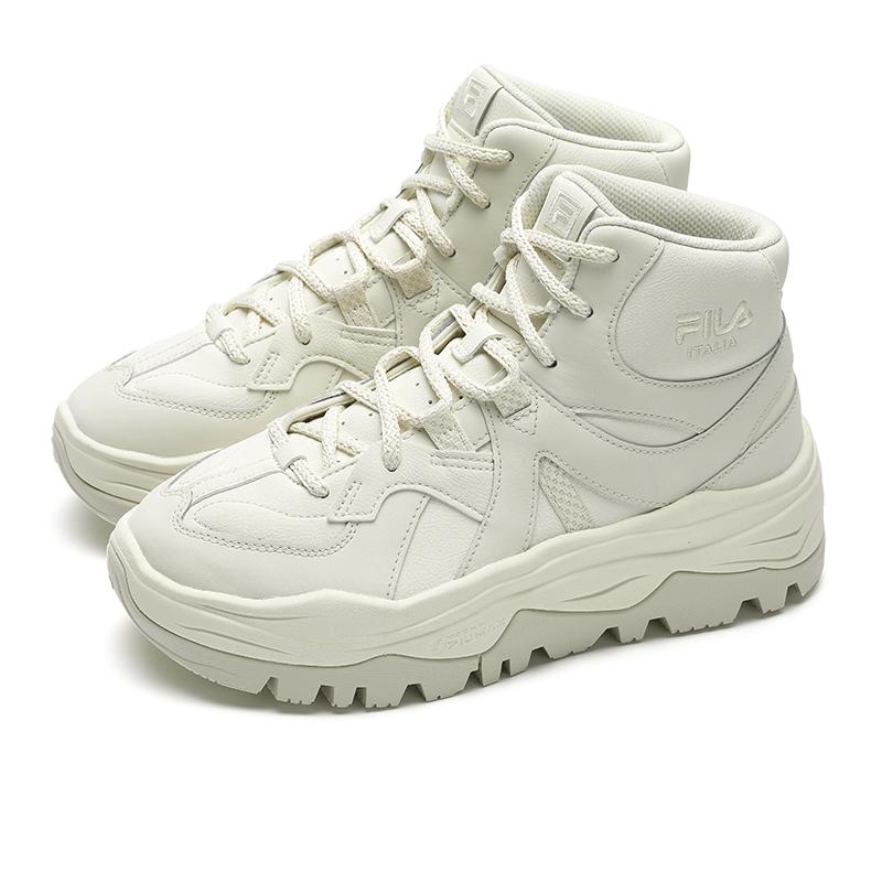 New FILA High Top Casual Shoes Women's Asparagus White F12W441113FGW