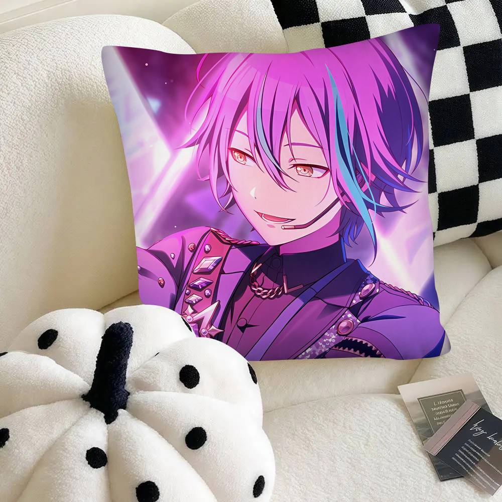 Kamishiro Rei Cool P-ProjectS S-SEKAI Pillow Case Square Pillow Bedroom Sofa Leisure Comfort Cushion Car Home Decoration