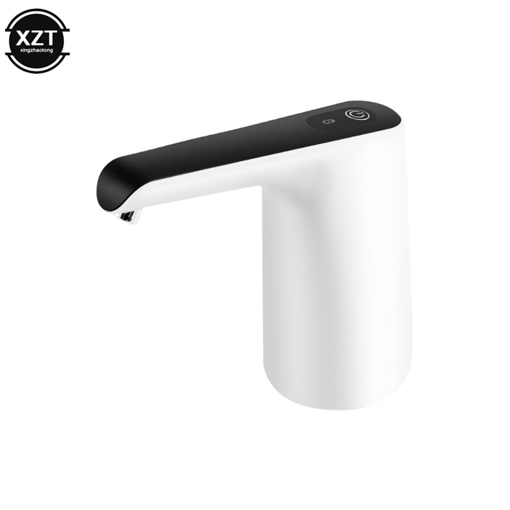 

Портативный USB зарядка автоматический электрический насос для бутылок с водой 4.5L/5L/75L/10L/11L/15L кнопочное управление питьевой насос Главная чёрный