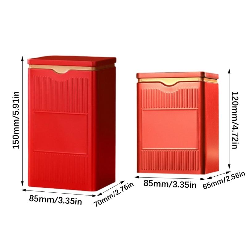 Tea Storage Container For Loose Leaf Tea Stylish Kitchen Canister For Storing Coffee Beans Or Dry Snacks