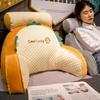 Ice Bean Weiches Kopfteilkissen: Lendenwirbelstütze & Großes Rückenlehnenkissen für Bett & Sofa - Perfekt für Sommerlektüre